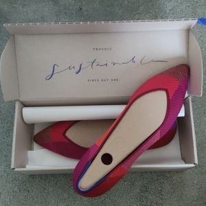 Rothys 8.5 Metallic Pomegranate points